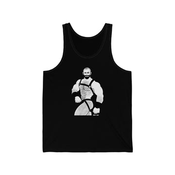 Lthr Man 4 Full Body / Unisex Jersey Tank